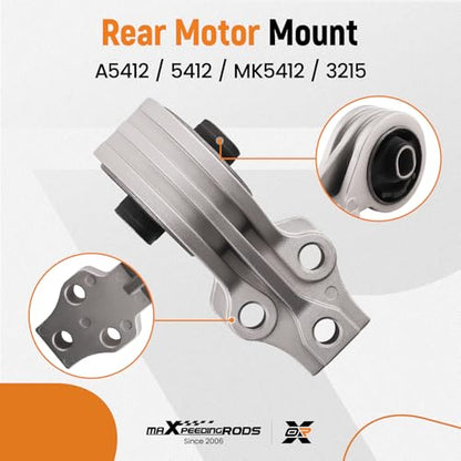 maXpeedingrods Engine Motor Mount Kit for Ford Escape - size: for Ford Escape 2.3L 2005-2008