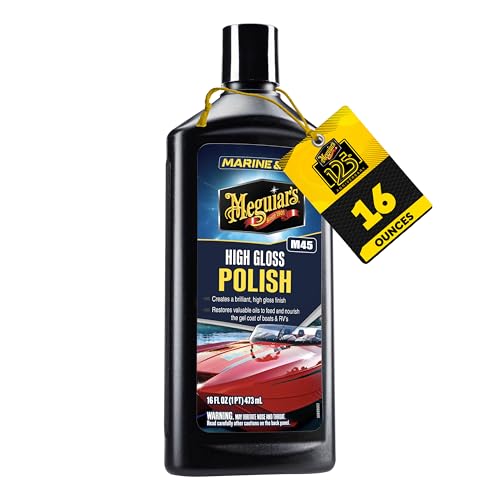 Meguiar's M45 Marine/RV Polish & Gloss Enhancer, 16oz