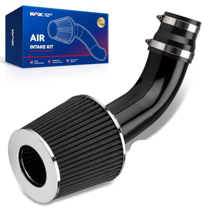 KAX 3" Universal Cold Air Intake Kit for Honda Accord (Black)