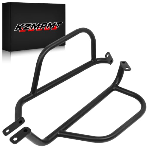 Side Crash Bars Protectors for Kawasaki KLR650 1987-2018 Rear Panel Guard