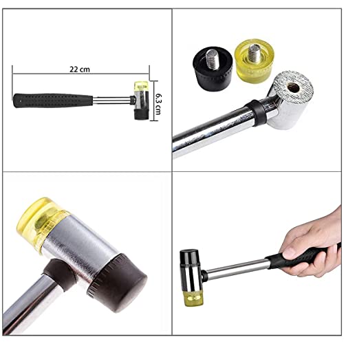 LadyRosian Paintless Dent Repair Tool Removal Rods Set Stainless Steel Tools with S-Hook for Hail Damage Repair and Car Body Dent - color: B7 rod
