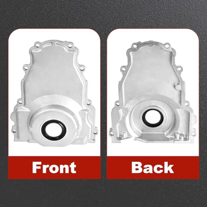 LS Front Timing Cover w/Crank Gasket & Bolts Set 12561243 12633904 - size: Gen 3 LS1 LS6 4.8L 5.3L 5.7L 6.0L
