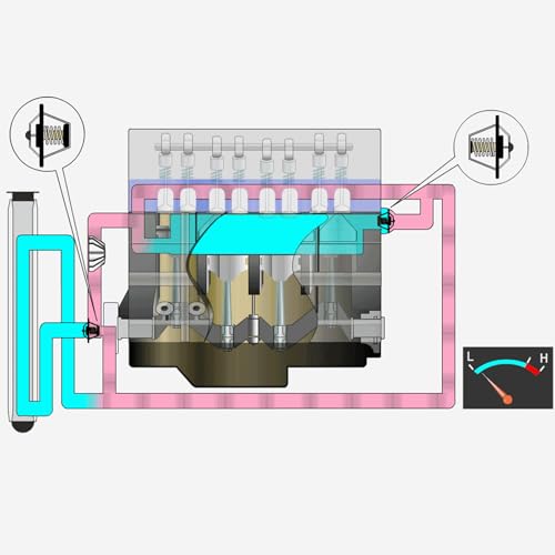 AULINK 25193922 Coolant Thermostat Water Outlet with Hose For Chevy 1.4L L4