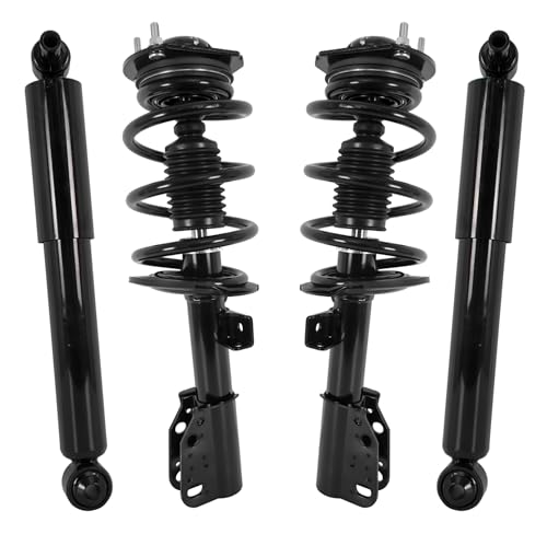 Front and Rear Struts Complete Assembly Compatible with 2009-2012 Chevy - size: 172518