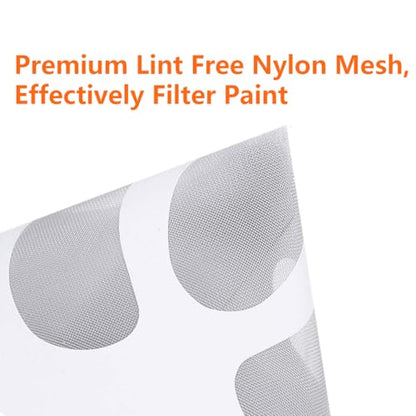 150 Pack 100 Micron Paint Cones Paint Strainers,Heavyweight Paper - size: 150 Pack