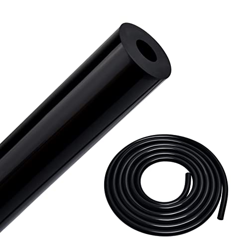 EVIL ENERGY 3/16 Silicone Vacuum Tubing Hose Line 5FT 130PSI Max Pressure Black (5mm ID) - color: Black, size: 3/16 5FT