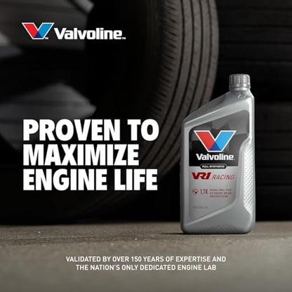 Valvoline VR1 Racing Synthetic SAE 10W-30 Motor Oil 1 QT - size: 1 QT, style: Full Synthetic VR1