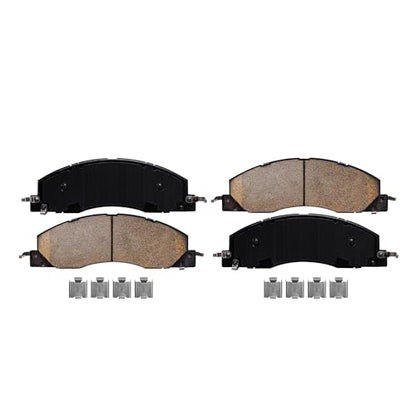 Detroit Axle - Front Brake Pads for 2009-2010 Dodge Ram 2500 3500 - size: 4P42892/Kit