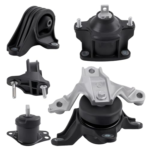maXpeedingrods Engine Motor Mount and Transmission Mount Kit, 5PC - size: for Honda Accord 2.4L 2013-2017