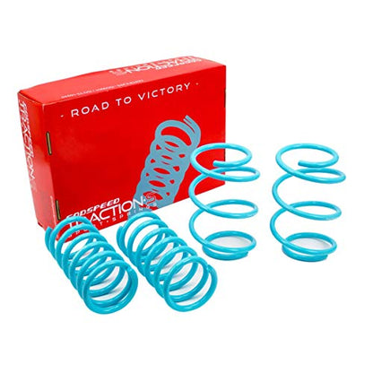 Godspeed LS-TS-NN-0017 Traction-S Performance Lowering Springs, Reduce Body Roll, Improved Handling, Set of 4, compatible with Nissan Maxima (A35) 2009-14