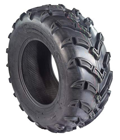MASSFX MK251012 ATV Single Tire 25x10-12 Rear 6 Ply 1/2" Tread Depth 25x10x12 - size: 25x10-12 R