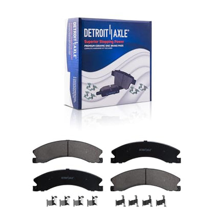 Detroit Axle - Brake Kit for 2011-2019 Chevy GMC Silverado Sierra 2500 HD - size: 10PR1900091/kit