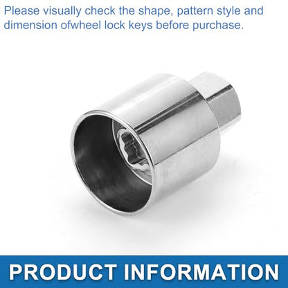 Car Wheel Lock Lugnut Type J Anti-theft for Land Rover - style: Type J