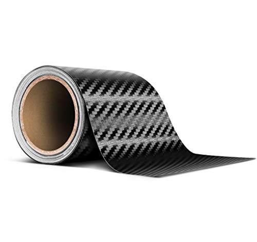 VViViD Black Carbon Fiber Air-Release Adhesive Vinyl Tape Roll (3 Inch x 20ft) - size: 3" x 20ft
