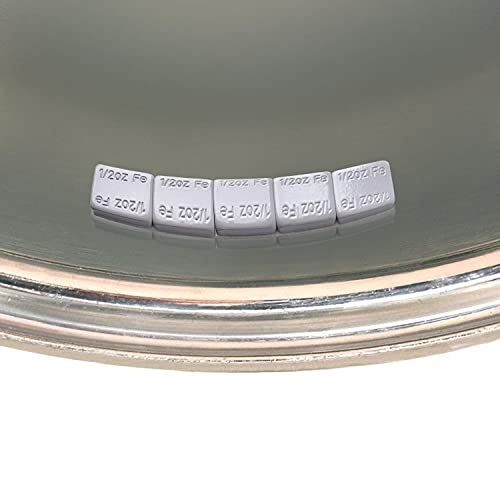 A A IN Stick on Wheel Weights 1/2oz, 0.5oz, Grey 288pcs Low Profile Weights - color: Grey, size: 1/2oz wheel weights, style: 1 Box