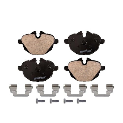 Detroit Axle - Rear Brake Kit for 2011-2016 BMW 535i xDrive 528i - size: 6PR56058/KIT
