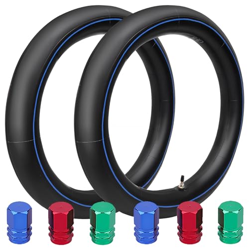 Motorcycle Inner Tube 4.10/4.60-18 Heavy Duty Dirt Bike - color: 2 Pack, size: 4.10/4.6-18*2