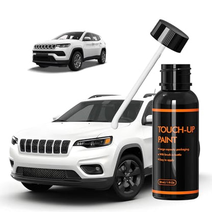 PWQ Pearl White Touch Up Paint for Jeep - color: PWQ Pearl White