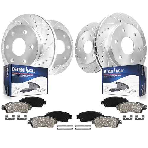 Detroit Axle - Brake Kit for 2005-2006 Nissan Titan Armada Infiniti QX56 - size: 8PR1500086/kit