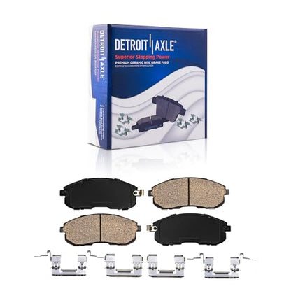 Detroit Axle - Brake Kit for 2007-2012 Nissan Sentra, Front and Rear - size: 10PR50401/kit