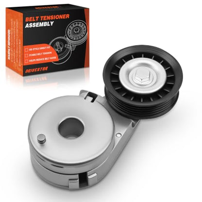 38104 Belt Tensioner w/Pulley for Chevy Malibu & Pontiac Grand Am - size: 88909594