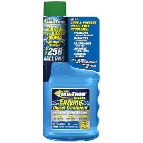 STAR TRON Enzyme Fuel Treatment - Diesel - style: 8 Oz Treats 252 Gallons