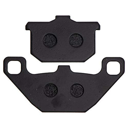 NICHE Front Rear Brake Pad for Kawasaki 43082-1029 43082-1194 Semi-Metallic - size: 1 Set (1 Wheel)
