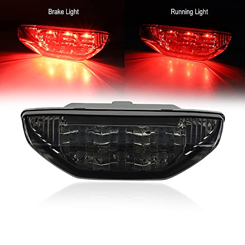 400ex Tail Light ATV Motorcycle Taillight Brake Lamp smoked cover Compatible with Honda TRX 250 300 400EX TRX400X 2008-2014 year