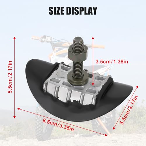 Motorcycle Rim Lock - PSLER 1.60” Inner Tire Lock Compatible with 50cc-250cc Dirt Pit Monkey Bike Motorcycle Wheel