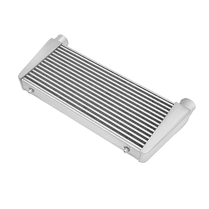Universal Intercooler Aluminum Intercooler Front Mount 2.5" Inlet & Outlet Direct Replacement for All Cars (29x13x2.75" 2.5") - size: 29x13x2.75" 2.5"