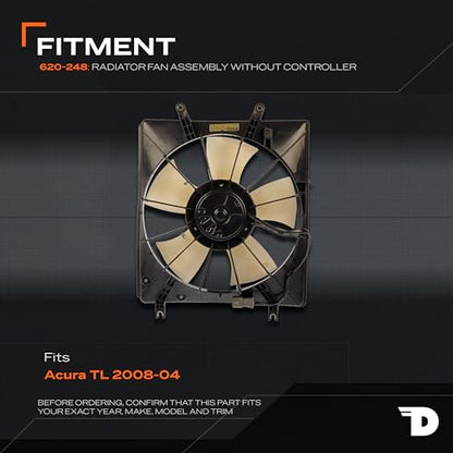 Dorman 620-248 Engine Cooling Fan Assembly