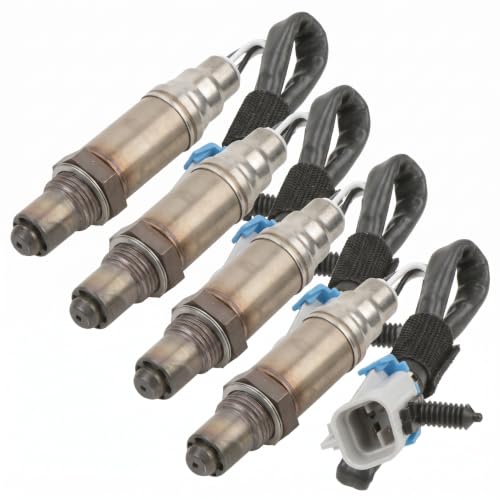BOSCH 15284 Premium OE Fitment Oxygen Sensor - Compatible with Select 2003-06 Buick, Cadillac, Chevrolet, GMC, and Isuzu Cars, Trucks, and Suvs (Pack of 4) - size: 15284 (Pack of 4)