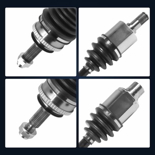 KELOKE Pair (2) Front CV Axle Shaft Assembly Compatible with Honda