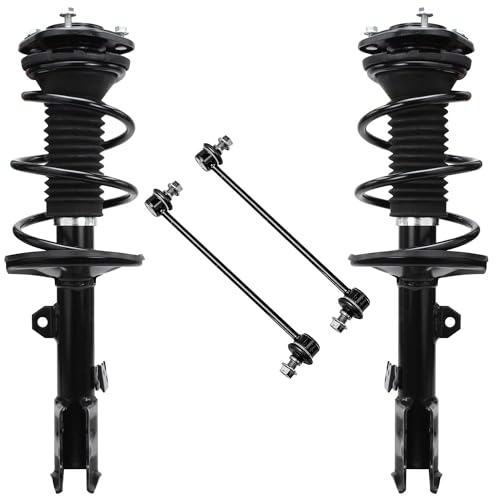 Detroit Axle - 1.8L Front Struts Sway Bar Links for 11-13 Toyota Matrix - size: 4QS1900686/Sway Kit