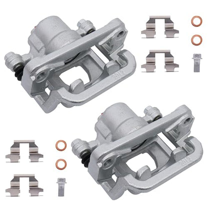 19B2780 19B2781 Rear Disc Brake Calipers Compatible with 2002-2018 Altima - size: Rear 19B2780+19B2781