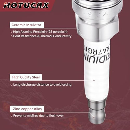 UF712 Ignition Coils & Spark Plugs Tune Up Kit, 4 Pack - size: UF712 & Spark Plugs