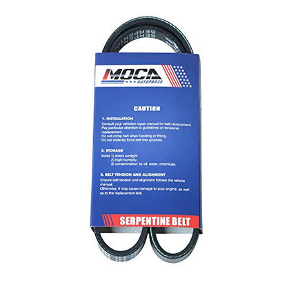 MOCA 5PK835 EPDM Serpentine Belt 1992 for Geo Prizm 1.6L - size: 5PK835