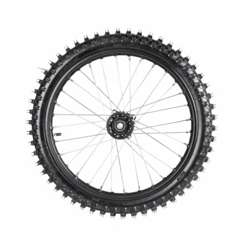 19"/16" Wheel Complete Upgrade Set 70/100-19 & 90/100-16 Dirt Bike Tire Wheels - Front and Rear Tires, Rims, Tubes & 420 53T Sprocket Rotors for Dirt Pit Bike Offroad Apollo 125cc 150cc 200cc