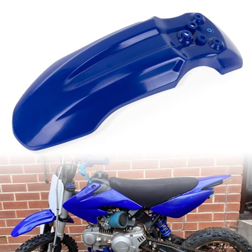 PSLER Front Mud Guard for Tuttio Soleil 01, Yozma IN10 Dirtbikes, Blue - color: Blue