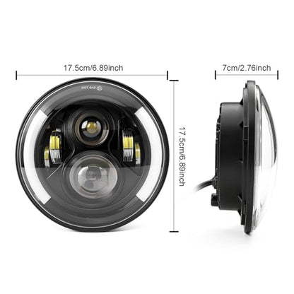 7 Inch Compatible with Honda Shadow Spirit 1100 750 Headlight Assembly
