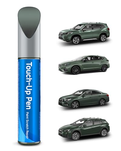H5Q Jasmine Green Metallic Compatible with Subaru Exact Match Touch Up Paint Car Scratch Repair - color: Jasmine Green Metallic(H5Q) compatible with Crosstrek/Forester-models/Impreza/Legacy-models/XV-Crosstrek