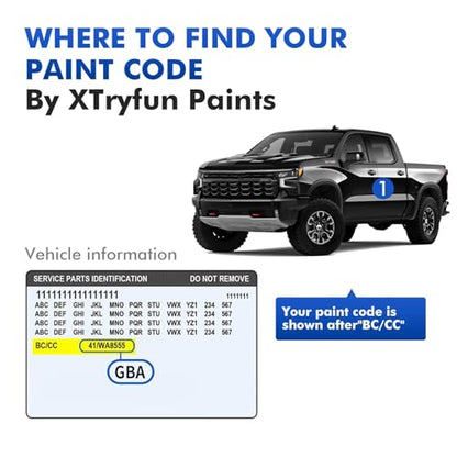 GP5/WA485B Iridescent Pearl Touch Up Paint for Chevy - color: Iridescent Pearl GP5/WA485B