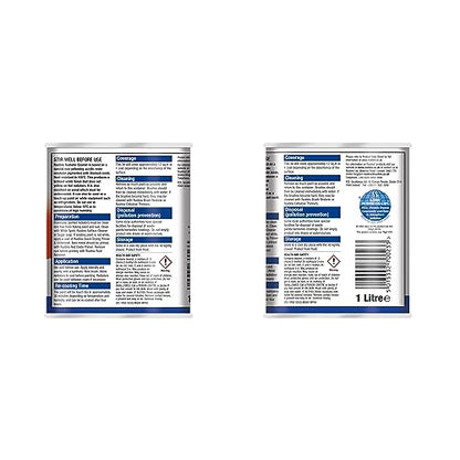 Rustins Quick Drying Radiator Enamel Gloss White 1L