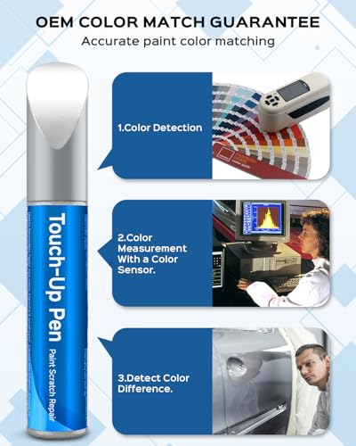 NH-788P White Orchid Pearl Touch Up Paint Kit Compatible with Honda Exact Match Car Scratch Repair Touch Up Paint Kit - color: White Orchid Pearl(NH-788P) compatible with Accord/Civic/Clarity/Fit/HR-V/Insight