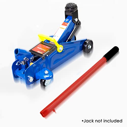 XMJY 2 Ton Jack Handle Replacement—Horizontal Hydraulic Pole Jack Stands Automotive Car Jack Accessories(Red) - color: Red