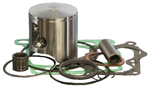 Wiseco PK1214 47.50 mm 2-Stroke Motorcycle Piston Kit with Top-End Gasket Kit, Pink