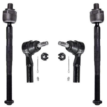 Detroit Axle - Front Tie Rods Kit for 2006-2007 Chevrolet Colorado - size: 4S42796/group