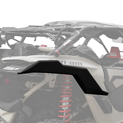 A & UTV PRO Right Fender Deflector for Can-Am Maverick X3 Max Turbo R Xds 2017-2024 2025, Combined Rear Fender Flare Extensions Mud Guard Flaps Accessories, Replace # OEM 705009512, Right Side - size: for Can-Am Maverick X3 Max Turbo R Xds 2017-2025