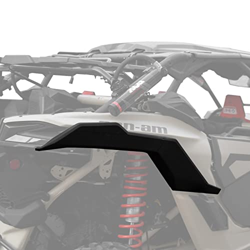 A & UTV PRO Right Fender Deflector for Can-Am Maverick X3 Max Turbo R Xds 2017-2024 2025, Combined Rear Fender Flare Extensions Mud Guard Flaps Accessories, Replace # OEM 705009512, Right Side - size: for Can-Am Maverick X3 Max Turbo R Xds 2017-2025