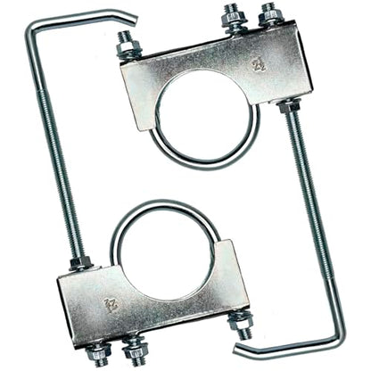 2.5" Exhaust Clamp With Hanger One-Piece Muffler Hanger, Pack of 2 - size: 2.5"-2 PACK（One-Piece)